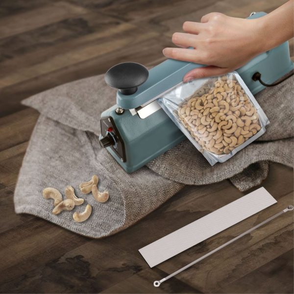 Flexzion Impulse Sealer Replacement Parts 10-Piece Impulse Sealer Parts with Heat-Resistant Fabric Strips for 600W 16-inch Heat Sealers, PTFE & Heat Seal Strips,  Sealer Element Grip Replacement Kit - Image 7